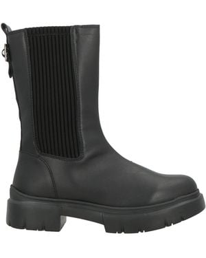 Stonefly Ankle Boots Calfskin - Black