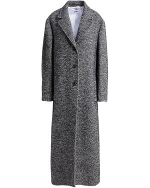 Grifoni Coat Wool, Polyester, Acrylic, Alpaca Wool, Polyamide - Grey