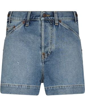 Moschino Denim Shorts Cotton - Blue