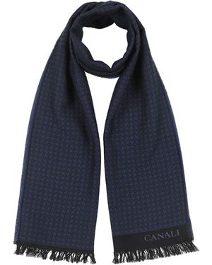Canali Schal - Blau