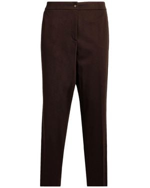 Clips Tricot Pants Viscose, Polyamide, Elastane - Brown