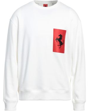 Ferrari Sweatshirt - Weiß