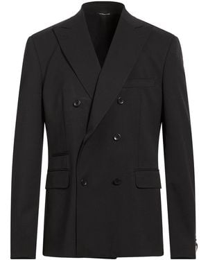 Tonello Blazer Virgin Wool, Elastane - Black