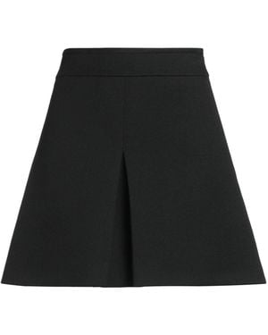 Celine Mini Skirt Wool, Silk - Black