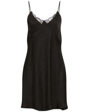 Marella Mini Dress Acetate - Black