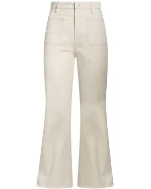 Haikure Pants Cotton, Elastane - White