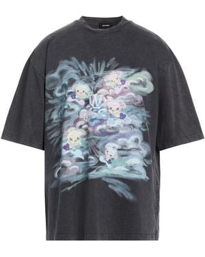 we11done T-Shirt Cotton - Blue
