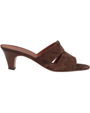 Michel Vivien Sandals Leather - Brown