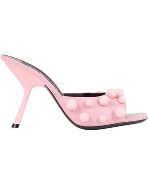 Sergio Rossi Sandals Leather - Pink