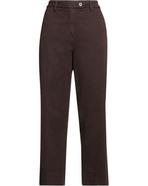 RE_HASH Pants Cotton, Lyocell, Elastane - Brown