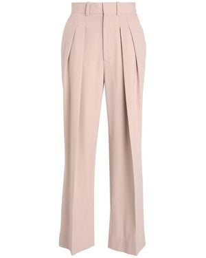 Victoria Beckham High-Rise Wide-Leg Pants - Pink