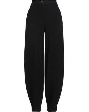 Emporio Armani Trousers Cotton, Polyamide, Elastane - Black