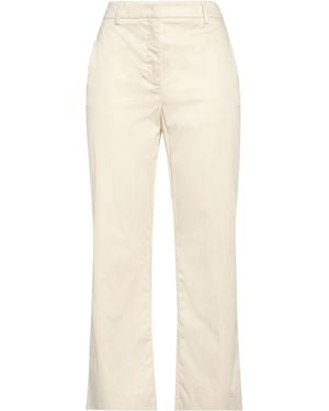 MAX&Co. Pants Cotton, Elastane - Natural