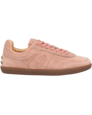 Tod's Antique Rose Trainers Leather - Pink