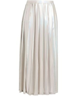 SEVENTY VENEZIA Midi Skirt Polyester - White