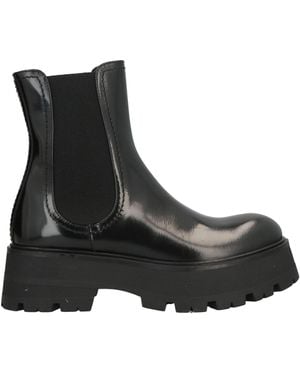 McQueen Botines de caña alta - Negro
