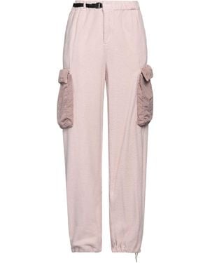 White Sand Blush Trousers Cotton - Pink