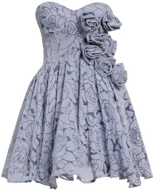 Elisabetta Franchi Mini Dress - Blue