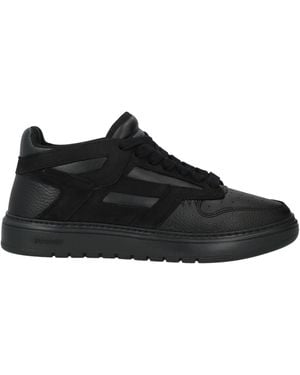 Represent Trainers Leather - Black