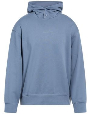 ARMANI EXCHANGE Slate Sweatshirt Cotton - Blue