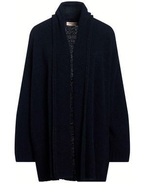Gentry Portofino Midnight Cardigan Virgin Wool, Polyamide - Blue