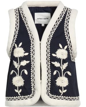 Antik Batik Waistcoat - Blue