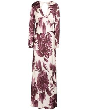 Twinset Maxi Dress Viscose - Red