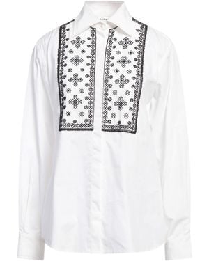 P.A.R.O.S.H. P.A.R.O..H. Shirt Cotton, Glass - White