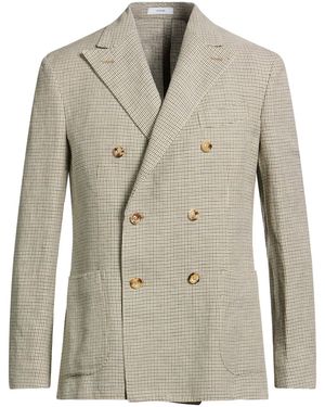 Boglioli Military Blazer Linen, Cotton - Natural