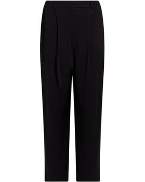 Manila Grace Pants Viscose, Elastane - Black