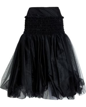 Molly Goddard Midi Skirt Nylon - Black