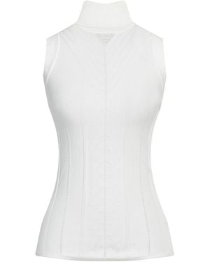 High Rollkragenpullover - Weiß