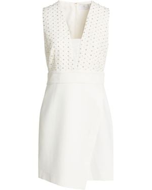 Nenette Mini Dresses - White