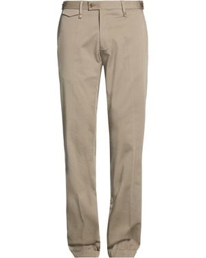 Messagerie Taupe Pants Cotton, Elastane - Natural
