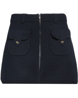 Ganni Mini Skirt - Blue