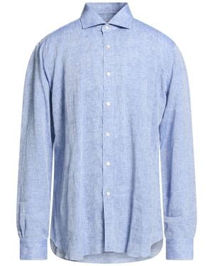 Buonamassa Shirt Linen - Blue