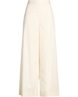 ALESSIA SANTI Trousers Cotton - White
