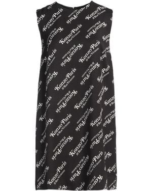 KENZO Mini Dress Viscose - Black