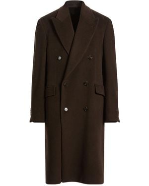 Lardini Coat Wool - Brown
