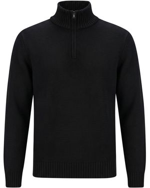 Daniele Fiesoli Turtleneck Merino Wool, Acrylic - Black