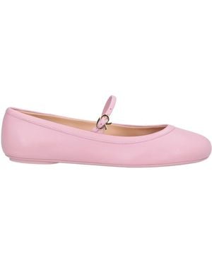 Gianvito Rossi Ballet Flats Leather - Pink