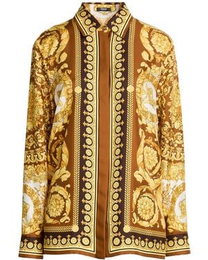 Versace Camisa - Metálico