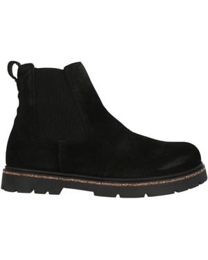 Birkenstock Ankle Boots Leather - Black