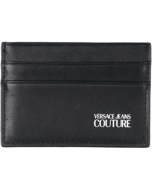 Versace Jeans Couture Cardholder Calfskin - Black