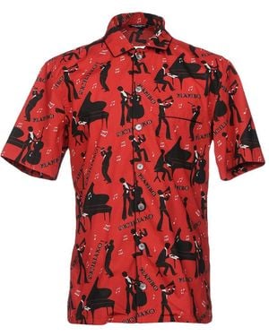 Dolce & Gabbana Shirt Cotton, Silk - Red