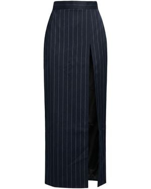LAQUAN SMITH Maxi Skirt Polyester - Blue