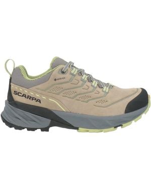 SCARPA Sneakers Leather, Textile Fibers - Gray