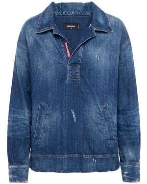 DSquared² Top - Blau