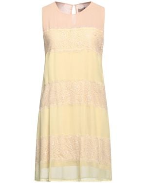 Just For You Mini Dress Polyester - Natural