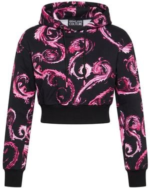 Versace Jeans Couture Sweatshirt Cotton - Red
